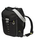 BASIL Kerékpáros táska - MILES DAYPACK - fekete