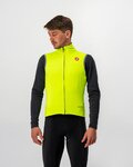 CASTELLI Kerékpáros mellény - PERFETTO VEST - sárga