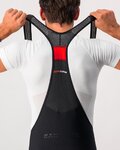 CASTELLI Rövid kerékpáros nadrág kantárral - NANO FLEX PRO RACE - fekete