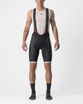 CASTELLI Rövid kerékpáros nadrág kantárral - COMPETIZIONE KIT - fekete
