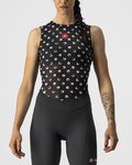 CASTELLI Ujjatlan kerékpáros póló - PRO MESH W - fekete