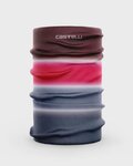CASTELLI Kerékpáros nyakmelegítő - LIGHT W HEAD THINGY - bordó/kék