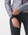 CASTELLI Kerékpáros vízálló esőkabát - TEMPESTA LITE W - szürke