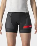 CASTELLI Rövid kerékpáros nadrág kantár nélkül - FREE W SHORT TRI - fekete