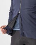 CASTELLI Kerékpáros dzseki béléssel - ALPHA ULTIMATE INSULATED - kék