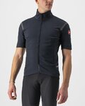 CASTELLI Kerékpáros dzseki béléssel - PERFETTO ROS 2 CONVERTIBLE - fekete