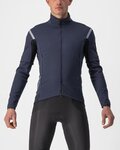 CASTELLI Kerékpáros dzseki béléssel - PERFETTO ROS 2 CONVERTIBLE - kék