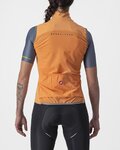 CASTELLI Kerékpáros mellény - PERFETTO ROS 2 W - narancssárga