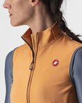 CASTELLI Kerékpáros mellény - PERFETTO ROS 2 W - narancssárga