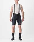 CASTELLI Rövid kerékpáros nadrág kantárral - FREE AERO RC KIT - fekete/fehér