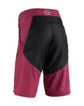 KENNY Rövid kerékpáros nadrág kantár nélkül - FACTORY - bordó