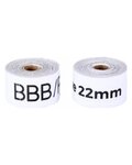 BBB szalag - RIMTAPE 2M X 22MM - fehér