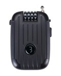 BBB kerékpár lakat - BBL-53XL MINICASE - fekete