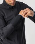 CASTELLI Kerékpáros vízálló esőkabát - GAVIA - fekete