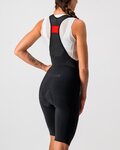 CASTELLI Rövid kerékpáros nadrág kantárral - OMLOOP NANO W - fekete