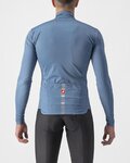 CASTELLI Hosszú ujjú kerékpáros mez - PRO THERMAL LS - kék
