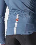 CASTELLI Hosszú ujjú kerékpáros mez - PRO THERMAL LS - kék