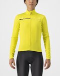 CASTELLI Hosszú ujjú kerékpáros mez - SINERGIA 2 - sárga