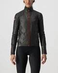 CASTELLI Kerékpáros vízálló esőkabát - IDRO 3 W - fekete