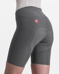 CASTELLI Rövid kerékpáros nadrág kantár nélkül - FREE AERO RC W SHORT - szürke