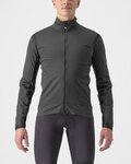 CASTELLI Kerékpáros dzseki béléssel - ALPHA ULTIMATE INSULATED - szürke