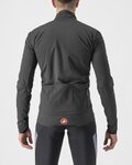CASTELLI Kerékpáros dzseki béléssel - ALPHA ULTIMATE INSULATED - szürke