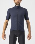 CASTELLI Rövid ujjú kerékpáros mez - PERFETTO ROS 2 WIND - kék
