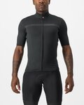 CASTELLI Rövid ujjú kerékpáros mez - PRO THERMAL MID - fekete