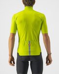 CASTELLI Rövid ujjú kerékpáros mez - PRO THERMAL MID - világoszöld