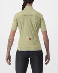 CASTELLI Rövid ujjú kerékpáros mez - PERFETTO ROS 2 W WIND - világoszöld