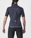 CASTELLI Rövid ujjú kerékpáros mez - PERFETTO ROS 2 W WIND - kék