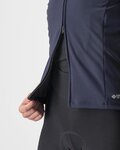 CASTELLI Rövid ujjú kerékpáros mez - PERFETTO ROS 2 W WIND - kék