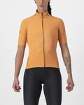 CASTELLI Rövid ujjú kerékpáros mez - PERFETTO ROS 2 W WIND - narancssárga