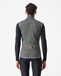 CASTELLI Kerékpáros mellény - PERFETTO ROS 2 W - szürke