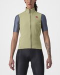 CASTELLI Kerékpáros mellény - PERFETTO ROS 2 W - világoszöld