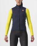 CASTELLI Kerékpáros mellény - PERFETTO ROS 2 W - kék