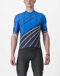CASTELLI Rövid ujjú kerékpáros mez - SPEED STRADA - kék