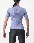 CASTELLI Rövid ujjú kerékpáros mez - AERO PRO W - lila