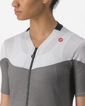 CASTELLI Rövid ujjú kerékpáros mez - GRADIENT COLOR BLOCK - szürke