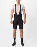 CASTELLI Rövid kerékpáros nadrág kantárral - UNLIMITED THERMAL - fekete