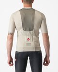 CASTELLI Rövid ujjú kerékpáros mez - UNLIMITED PRO - elefántcsont