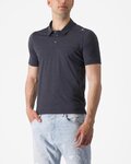 CASTELLI póló - MERINO POLO - antracit