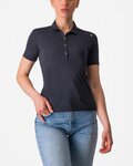 CASTELLI póló - MERINO W POLO - fekete