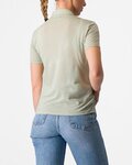 CASTELLI póló - MERINO W POLO - zöld