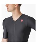 CASTELLI Kerékpáros overall - SANREMO ULTRA SPEEDSUIT - fekete