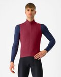 CASTELLI Kerékpáros mellény - ESPRESSO VEST - bordó