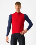 CASTELLI Kerékpáros mellény - ESPRESSO VEST - piros
