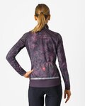 CASTELLI Kerékpáros dzseki béléssel - PERFETTO LTD ROS 2 JKT - lila
