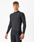 CASTELLI Hosszú ujjú kerékpáros mez - AERO RACE - fekete