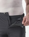 CASTELLI Rövid kerékpáros nadrág kantár nélkül - UNLIMITED ADVENTURE BAGGY - fekete